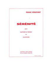 constant franz serenite for guitar and piano photo