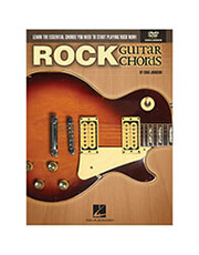 rock guitar chords bk dvd photo