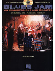 blues jam 40 progressions and grooves cd photo