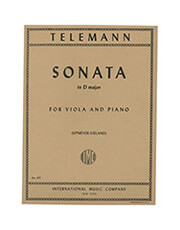 telemann sonata in d major photo