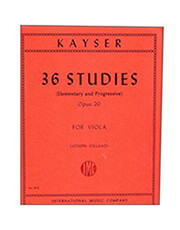 kayser 36 studies op20 photo