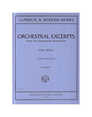 orchestral excerpts viola volume 1 photo