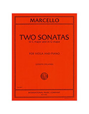 marcello 2 sonatas in g major c major photo