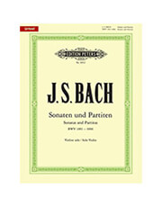 bach johann sebastian sonates kai partites bwv 1001 1006 ekdoseis peters photo