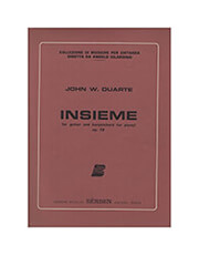 john w duarte insieme for guitar and harpsichord or piano op 72 photo