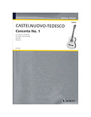 castelnuovo tedesco mario concerto no1 for guitar and orchestra in d major op 99 photo