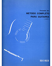 fernando sor metodo completo para guitarra photo