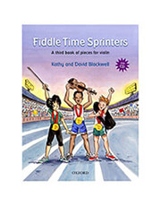 fiddle time sprinters a third book of pieces for violin bk cd photo