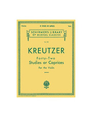 kreutzer forty two studies or caprices photo