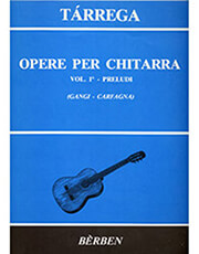 tarrega francesco opere per chitarra vol 1o preludi photo