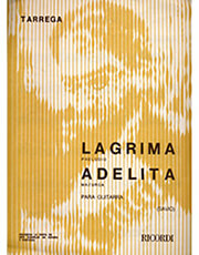 tarrega francesco lagrima preludio adelita mazurca photo