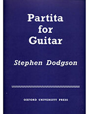 dodgon stephen partita for guitar photo