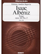 albeniz isaac tango opus 165 no2 photo