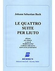 bach js le quattro suite per liuto photo