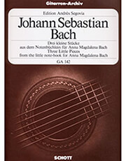 bach js three little pieces from the little note book for anna magdalena bach photo