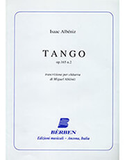 albeniz isaac tango op 165 n2 photo