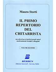 storti mauro il primo repertorio del chitarrista volume secondo photo