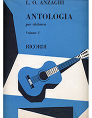 anzaghi lo antologia per chitarra vol 1 photo