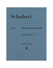 franz schubert duos for piano and violin photo