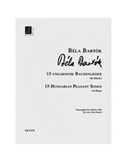 bela bartok 15 hungarian peasant songs for violin and piano photo