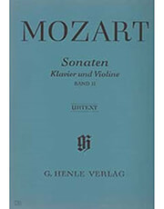 wolfgang amadeus mozart sonatas for piano and violin vol ii ekdoseis henle verlay urtext photo