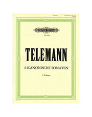 telemann six canonic sonatas cello duet photo