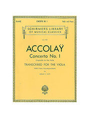 accolay concerto no1 in a minor photo