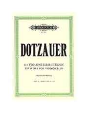 dotzauer 113 violoncello etuden book ii photo