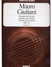 giuliani maurio studies for guitar opus 1a photo