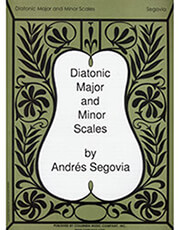 andres segovia diatonic major and minor scales photo