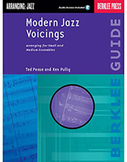 berklee modern jazz voicings bk cd photo