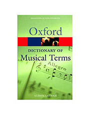 the oxford dictionary of musical terms photo