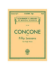 concone joseph 50 lessons for high voice op 9 photo