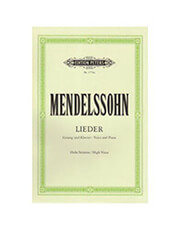 felix mendelssohn lieder high voice ekdoseis peters photo