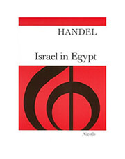 handel isreal in egypt vocal score photo