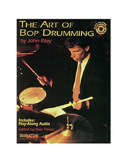 john riley the art of bop drumming bk cd photo