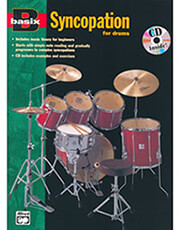 basix syncopation for drums cd photo