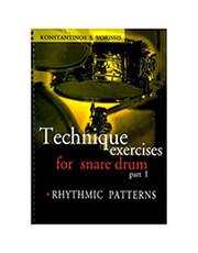 konstantinos borisis technique exercises for snare drum i photo