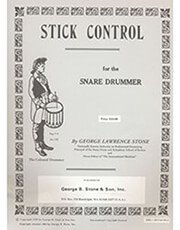 stick control for the snare drummer photo