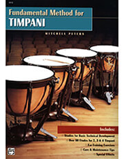 mitchell peters fundamental method for timpani photo