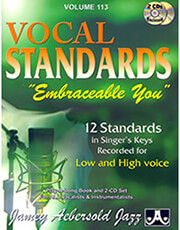 aebersold vocal standards vol 113 2 cds photo