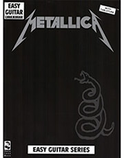 metallica black album easy guitar tab photo