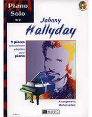 hallyday johnny 9 pieces pour piano photo