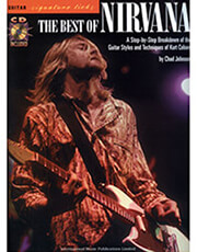 nirvana the best of signature licks biblio cd photo