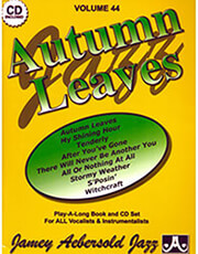 aebersold autumn leaves vol 44 cd photo