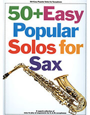 50 easy popular solos for saxophone photo