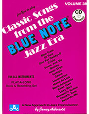 aebersold classic songs from the blue note jazz era vol 38 cd photo