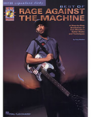 rage against the machinebest of signature licks photo