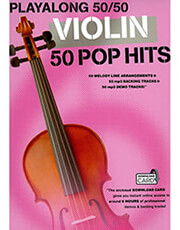 violin 50 pop hits playalong 50 50  photo