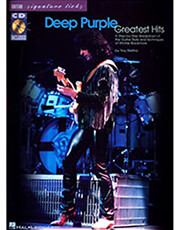 deep purple greatest hitssignature licks biblio cd photo